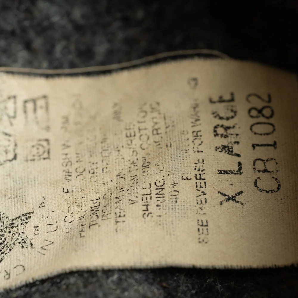 Vintage Carhartt Blanket-lined Chore Coat, Weathered CB1082, Men’s‎ XL, Brown